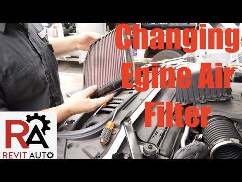 How to change your engine air filter on a 2019 Chevrolet Silverado