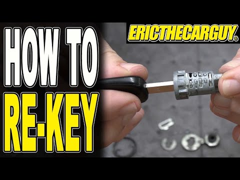 How To Re-Key or Repair a Lock (Honda High Security)