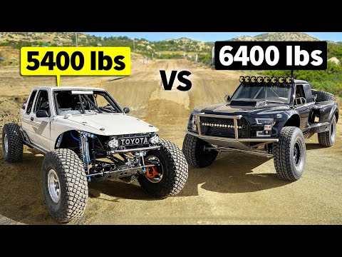 LS7-swapped Ultra4 Toyota vs Ford Ranger Luxury Prerunner // THIS vs THAT Off-Road
