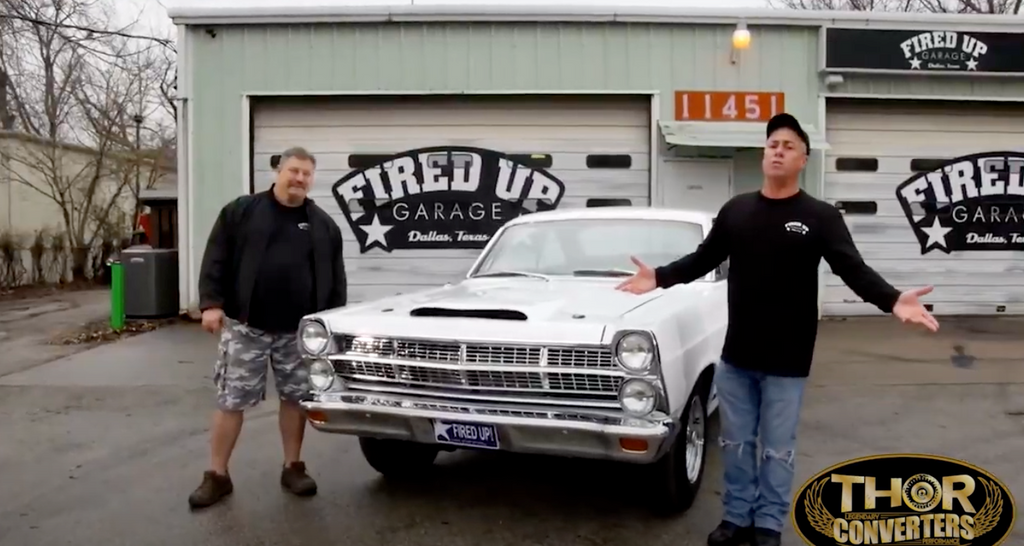 Fancy Fairlane on Fired Up Garage with a Thor Converter