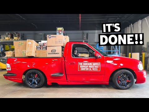 We Finish Lord Frightening! Our 500hp 2JZ Swapped Ford F-150 Fast & the Furious Homage Shop Truck