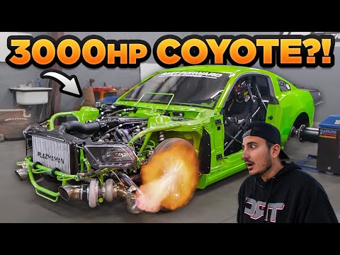 3000HP Coyote SCREAMS to 10,000RPM! (BADDEST Coyote on the Planet?)