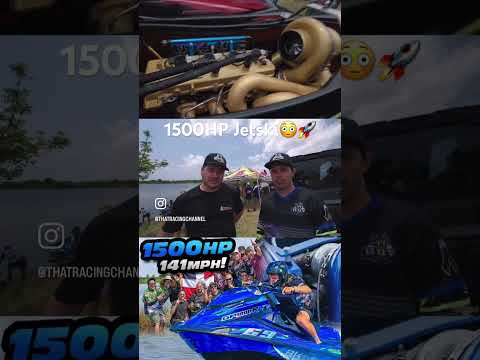 1500HP Turbo Jetski with a 200+ shot of Nitrous!? This 1.8L spins 12K RPM and takes 70+psi 😳