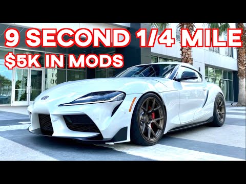 2020 Supra 9 Second Street Car with Bolt-ons! ($5000 in Mods - Stock Engine and Trans)