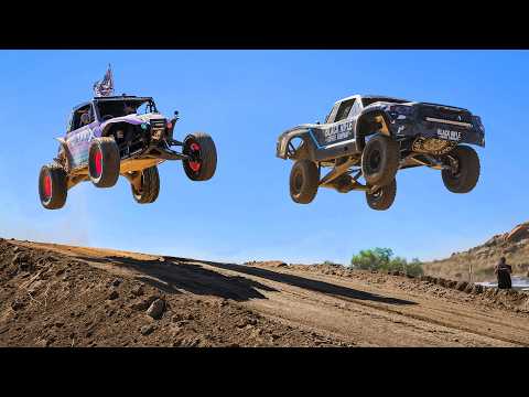 BJ Baldwin's Championship-winning Trophy Truck vs Blake Wilkey’s Megalodon // THIS vs THAT Off-Road