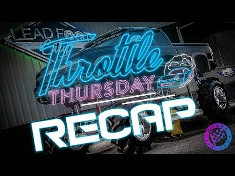 Previously on a Very Special Episode of Throttle Thursday