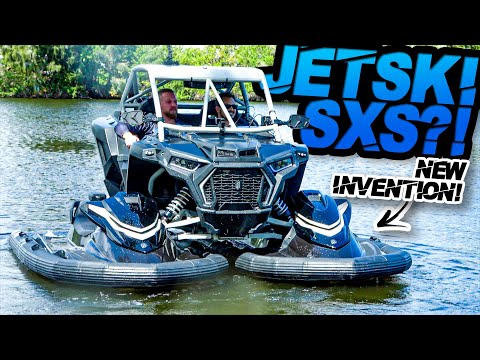 Jetski RZR?! FIRST EVER Aquatic Utility Vehicle (600+HP Dual Supercharged 4 Cyl Engines)