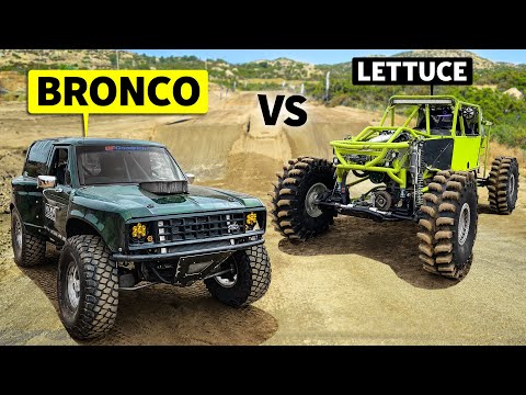 1350hp Rock Climbin’ Monster vs 650hp High Flyin’ Ford Bronco II // THIS vs THAT Off-Road