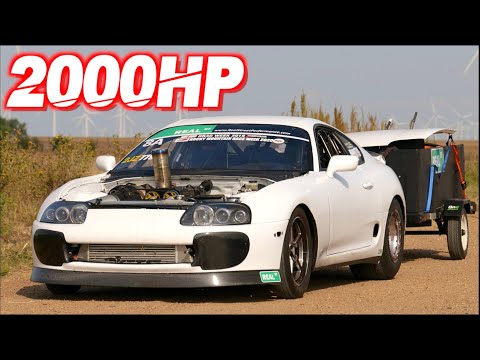 2000HP Supra 1200 Mile 2JZ Torture Test - Wildlife vs Supra! (Fastest Import to Ever Compete)