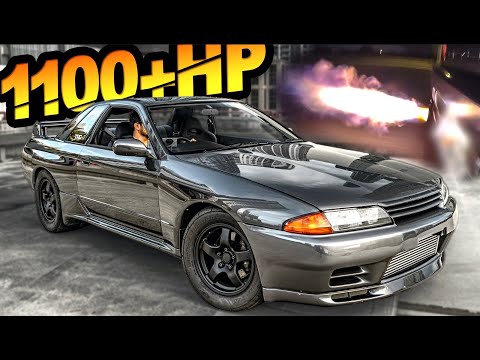 1100+HP Skyline R32 GTR - 40PSI Pull Feels MENTAL! (But We Have a Problem)