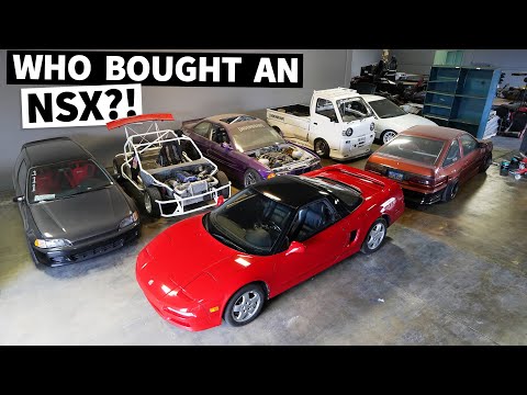 Our New NSX Gets a Proper Welcome to Tire Slayer Studios. But Who’s Car is it?? // HHH Ep. 006