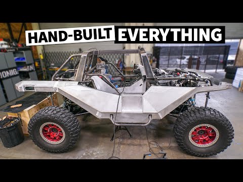 Making our 1,000hp HALO Warthog off-road READY! 1 of 1 hand-built METAL Warthog body & HUGE brakes!