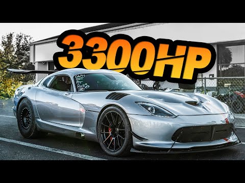 3300HP Turbo Viper - QUICKEST and FASTEST Vipers on the Planet! (Unbelievable Acceleration)