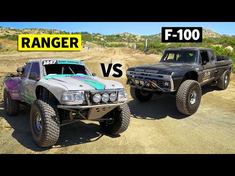 Darren Parson’s “1447” Ranger vs Dentside F-100 PreRunner “Vivian” // THIS vs THAT Off-Road