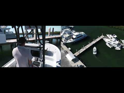 How to Dock a Boat when Approaching from a 90-Degree Angle