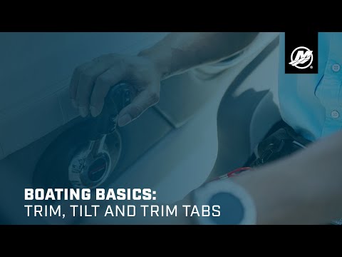 Boating Basics: Trim, Tilt and Trim Tabs (Freshwater)