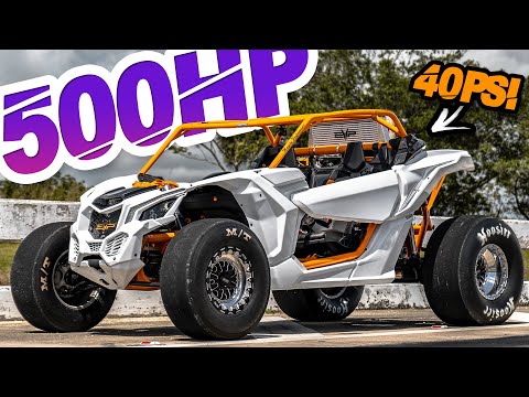 500HP SXS 40PSI Ride-along | Pulls 1.4G-Force on the Street! (Turbo 3Cyl SCREAMS 9000RPM)