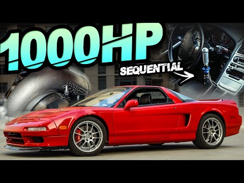 1000HP K-Series Sequential Acura NSX GAPS DOMESTIC! (Random Street Race)