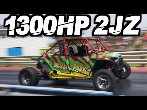 1300HP 2JZ RZR (SXS Drag Racing) + Turbo 8CYL Polaris 