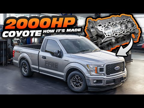 Building a 2000HP COYOTE for our 4WD TRUCK! (How the FASTEST Coyotes are Made)