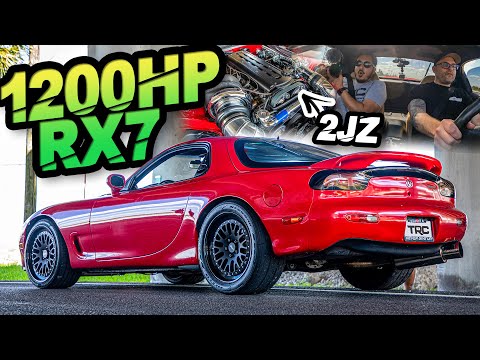 1200HP 2JZ FD RX7 | The Best 2JZ Swap Platform?! (He 