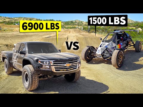 Kibbetech Built Silverado Prerunner vs Block Edition Sierra Echo // THIS vs THAT Off-Road