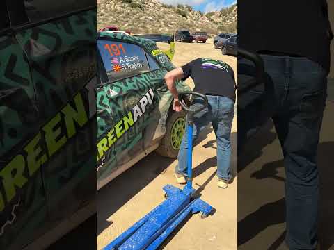 Rally Pit Crews are Built Different