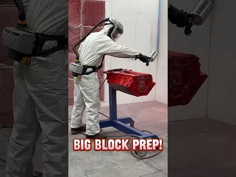 The New Big Block Gets Some Paint!