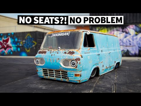 He LS Swapped his dad’s $650 Ford Econoline and it PARTIES! // Build Breakdown