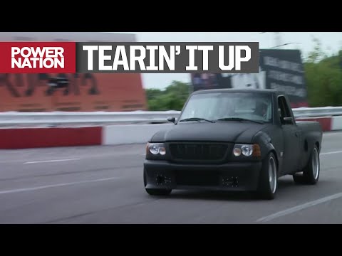 Our Supercharged 4.6L Aluminator Powered Ranger Tears Up The Racetrack - Trucks! S15, E17