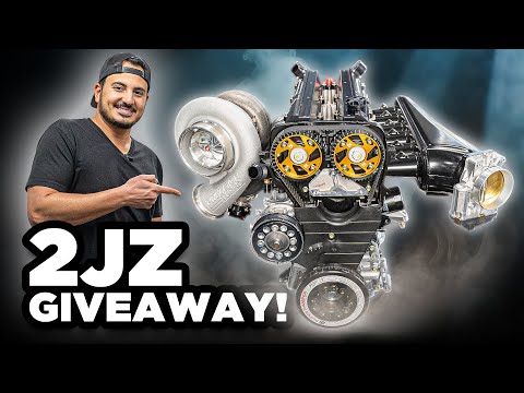 BUILDING A 1300HP Dart 2JZ Crate Engine! (We're Giving it Away!)