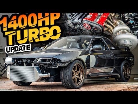 TRC R32 GTR NEW 1400HP TURBO! | TE37 Wheels | Custom Manifold (Fastest R32 in the USA UPDATE)