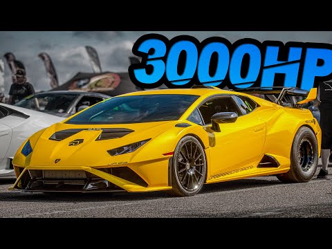 3000HP Lamborghini STO | SAVAGE 3000HP GTR (Fastest Street Cars on the Planet)