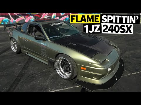 BOOM BOOM! JZ Swapped 240SX brings out all our Nissan Nerds!