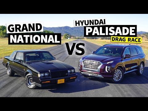 Is a Modern Family SUV Faster Than an 80s Turbo Legend? Grand National vs. Palisade // This vs. That