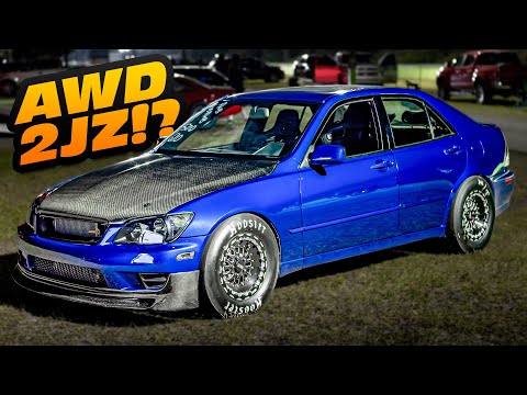 AWD 2JZ IS300 DOMINATES NO PREP! (Florida’s CRAZIEST No Prep Shootout)