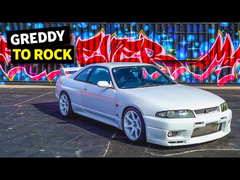 Getting our Giveaway Nissan Skyline R33 GT-R GReddy for ya!