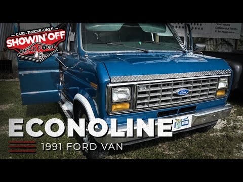 Custom 1991 Ford Econoline Van at Lead Foot City