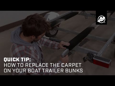 Quick Tip: How to Replace the Carpet on Your Boat Trailer Bunks