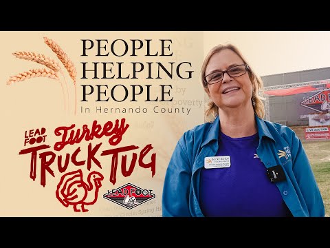 People Helping People at Lead Foot City's Turkey Truck Tug