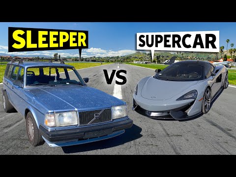 860hp Sleeper Volvo vs McLaren 570S Spider // THIS vs THAT