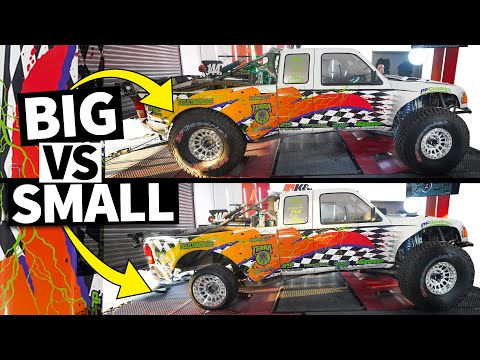 Do Smaller Wheels mean More Power? Off-Road Desert Ranger does the Dyno!