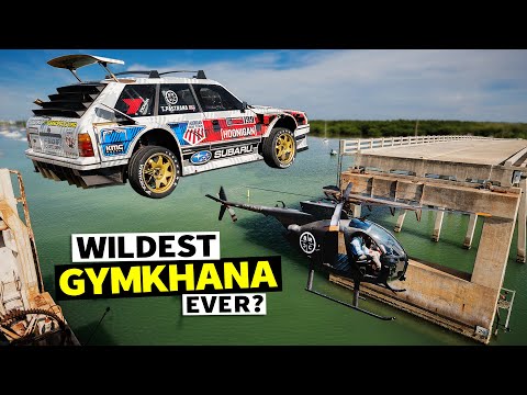 [HOONIGAN] Gymkhana 2022: Travis Pastrana Goes Berserk in Florida in a 862HP Subaru Wagon