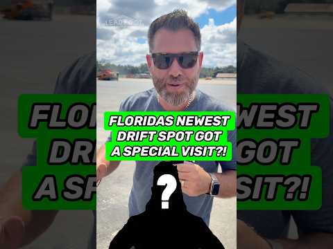 Floridas Newest Drift Spot Got A Special Visit?! 😳🏁 #cars #shorts