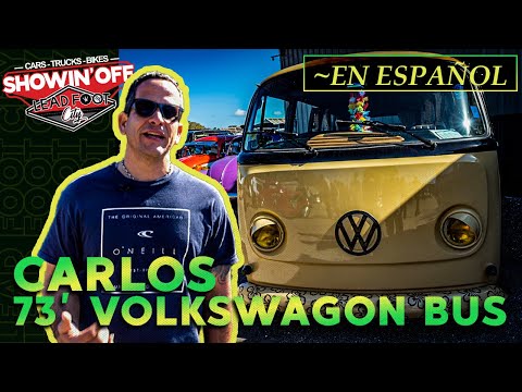 Español - 73 VW Bus at Lead Foot City Super Swap