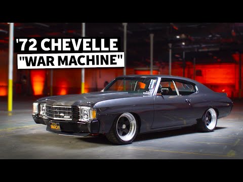 War Machine! Pro-Touring inspired '72 Chevelle built for EVERYTHING // Build Biology