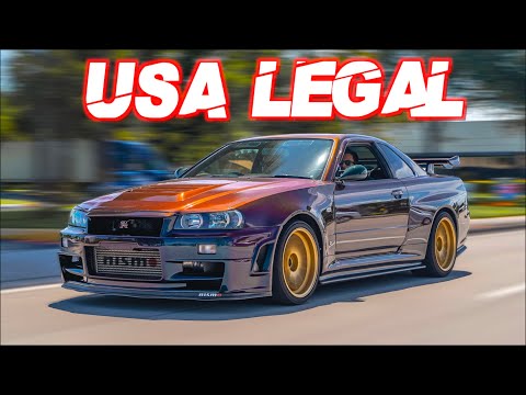 LEGAL Skyline R34 GTR in the USA! HKS T51R - 2.8L Stroker (RB28 9000RPM EARGASM!)