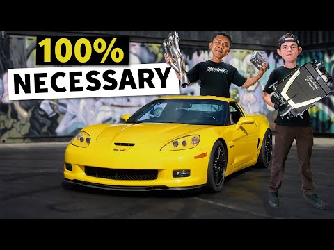 We gotta SUPERCHARGE our Corvette C6 Z06 Supercar Killer!!