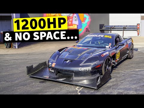 1200hp Twin Turbo Time Attack Z06 Corvette SHREDS Tire Slayer Studios // Build Break