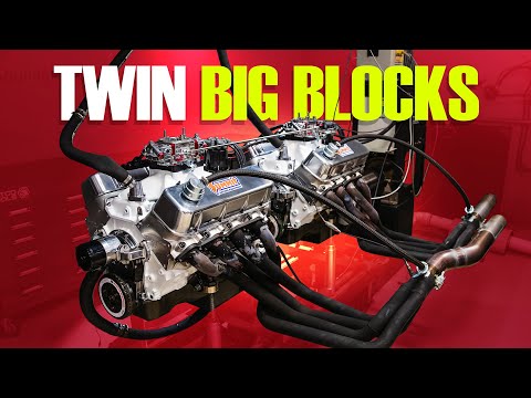 Twin Big Blocks Dyno'd Together - Engine Power S9, E5 & 6